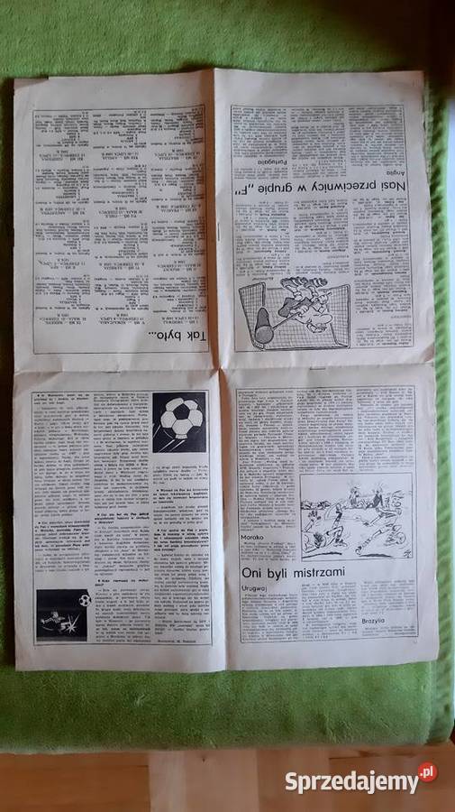 Gazeta magazyn pilkarski mundial 1986 Meksyk Katowice