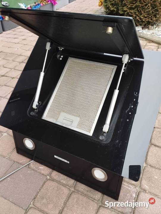 CookeLewis Okap 60 Szklany Czarny Minkowice Oławskie