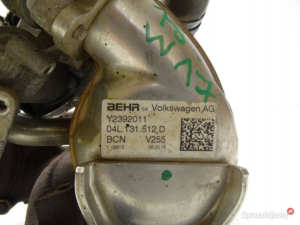 TURBOSPRĘŻARKA TURBO POWIETRZA VW PASSAT B8 20 Motoryzacja