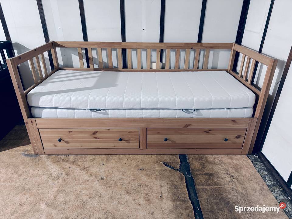 Łóżko leżanka IKEA HEMNES Lite drzewo Sosna 2 śląskie Rybnik