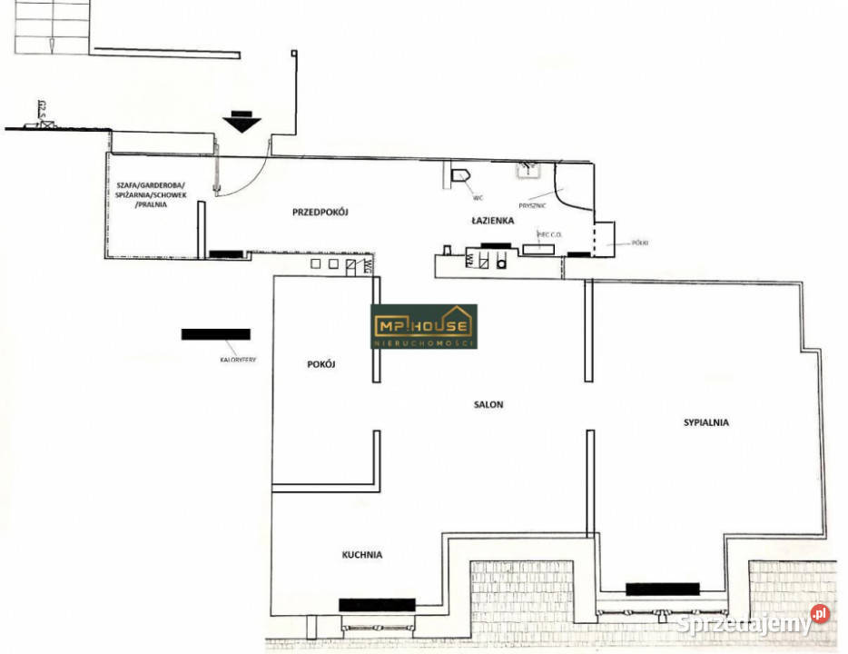 Mieszkanie Wałbrzych 51m2 kamienica