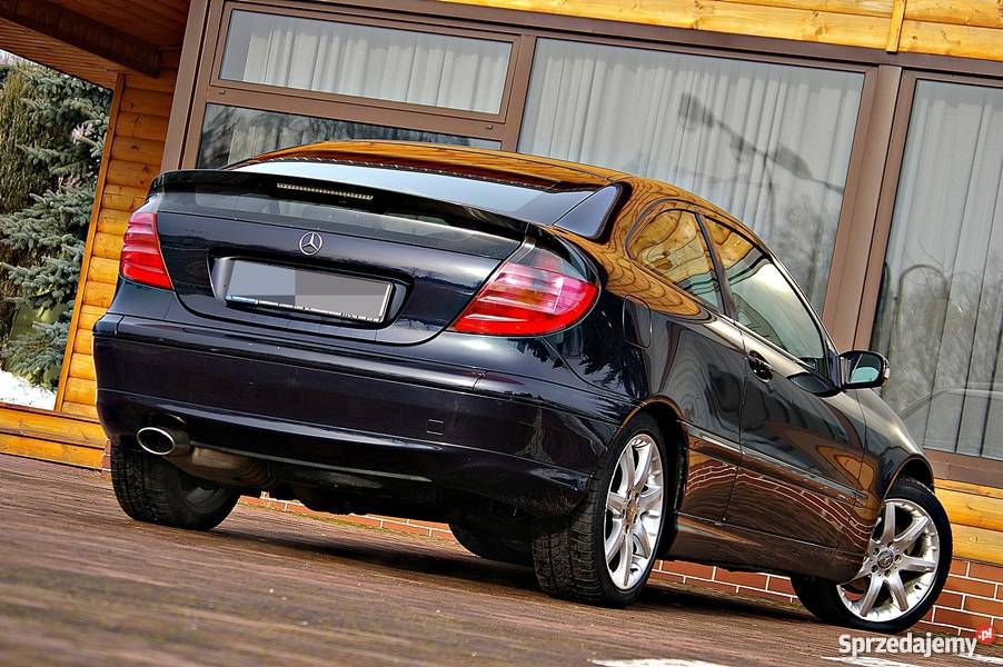 Mercedes Benz Klasa C 200 COUPE LPG Bezwypadkowy ESP Grotniki