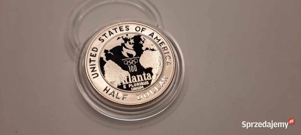 monety USA zestaw 1 i 12 dolara Olimpiada Numizmatyka Warszawa