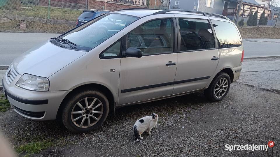 Volkswagen Sharan I FL Lifcie 20 8V 115Benzyna hak Samochody osobowe Pantalowice