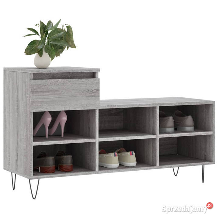 Szafka na buty szary dąb sonoma 102x36x60 Warszawa sprzedam