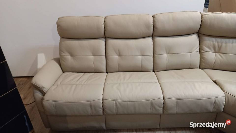 Narożnik LIMA II 3x1 spanie relaks elektryczny Piasek