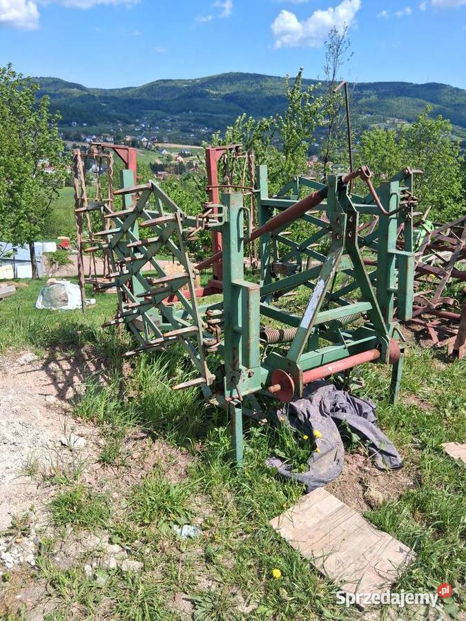 Agregat uprawowy brony hydrauliczne nieuszkodzony
