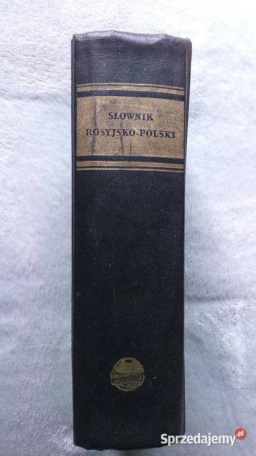 Słownik rosyjsko polski pod redakcją IH Kraków sprzedam
