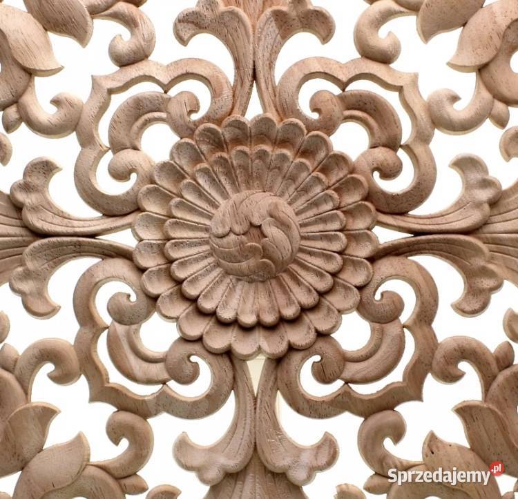 Drewniany ornament dekor ozdoba na drzwi meble Częstochowa