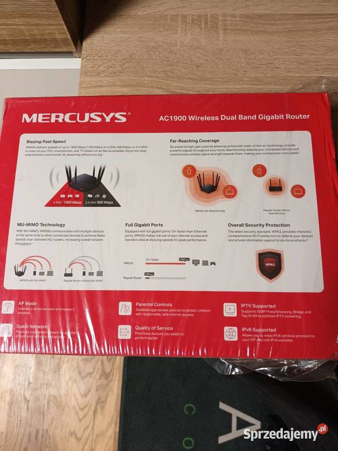 Router MERCUSYS MR50G 24 5 GHz DualBand Turek