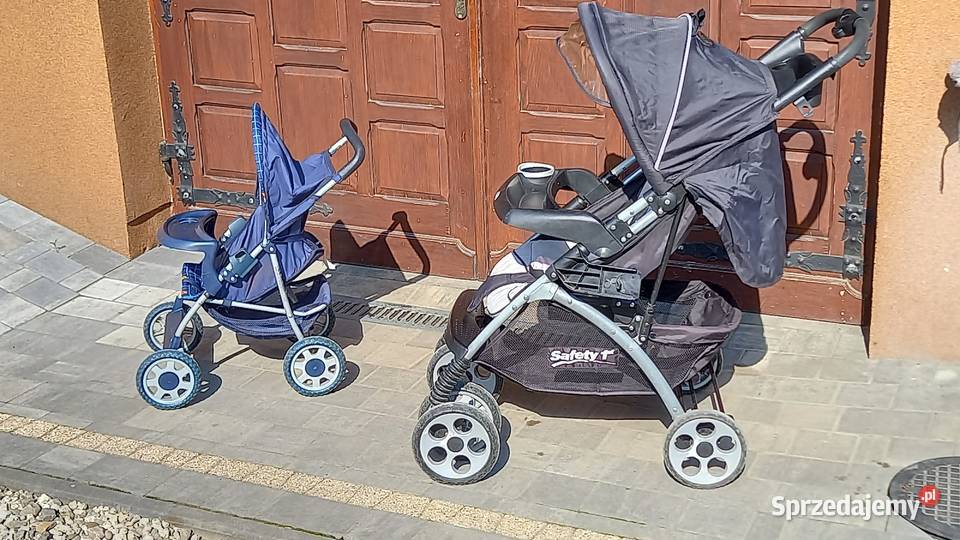 Wózek spacerowy składany wózek lalek Piankowe Jasło