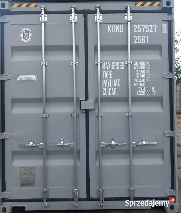 kontenery 20 HC nowe jednej podrózy morskiej