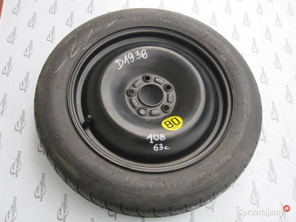 FORD VOLVO koło dojazdowe 1258516 99M 5x108 Koła dojazdowe