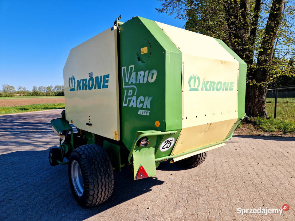 Prasa zwijająca KRONE Vario Pack 1500 Krone podlaskie Klepacze