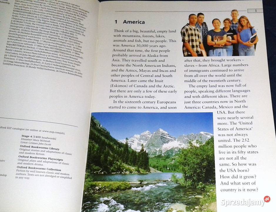 The USA Oxford Bookworms Factfiles 3 Alison Chełm