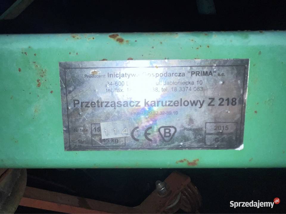 Pająk przewracarka do siana nieuszkodzony