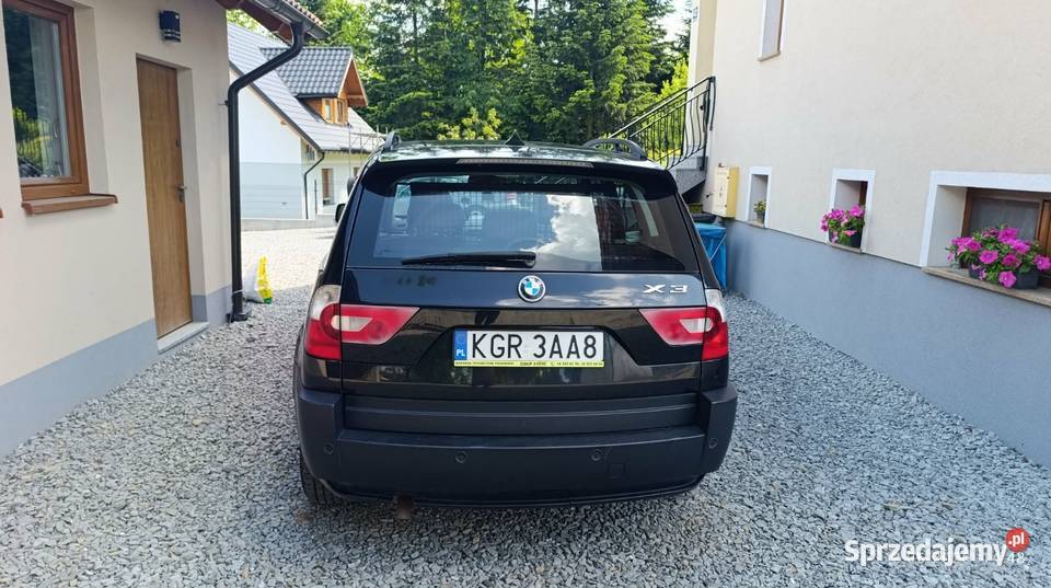 BMW X3 podgrzewane fotele X3 małopolskie Gorlice