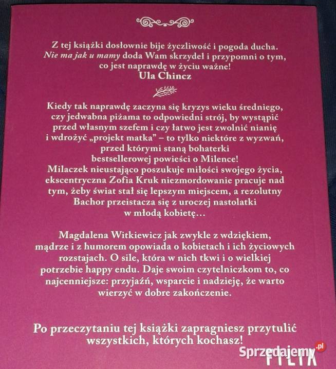 Nie ma u mamy Magdalena Witkiewicz Chełm