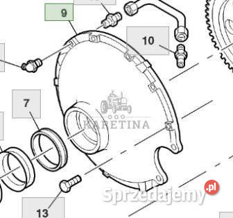 John Deere 9780CTS 9780i CTS 2005 Obudowa Pozostałe Jastrzębniki