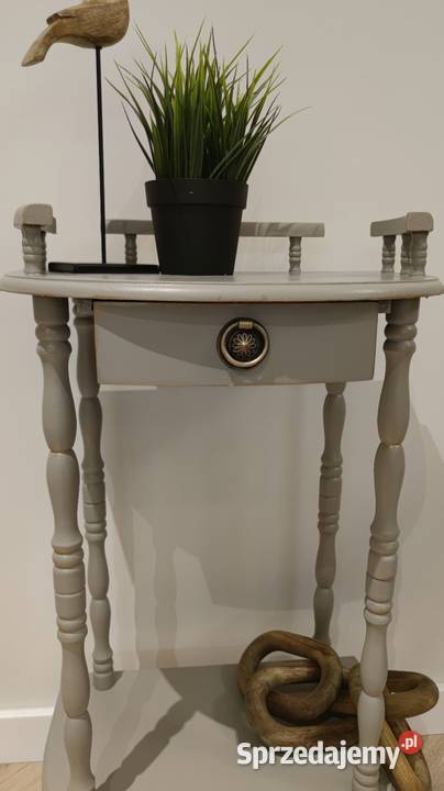 Etażerka konsolka z szufladą Dom i Ogród