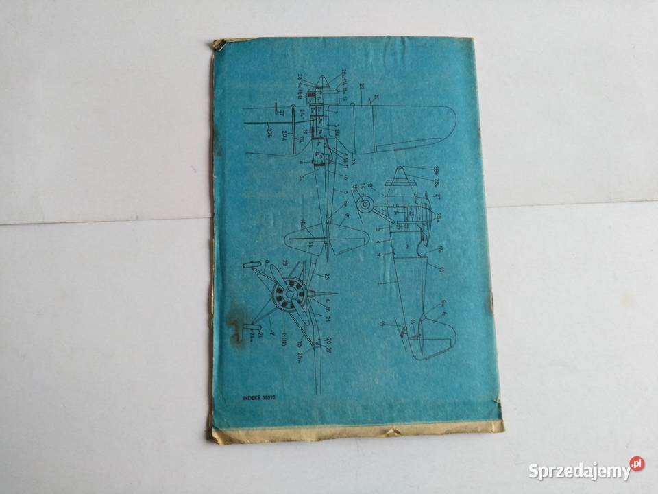 Mały Modelarz 91980 Samolot myśliwski PIIC Dąbrowa Górnicza