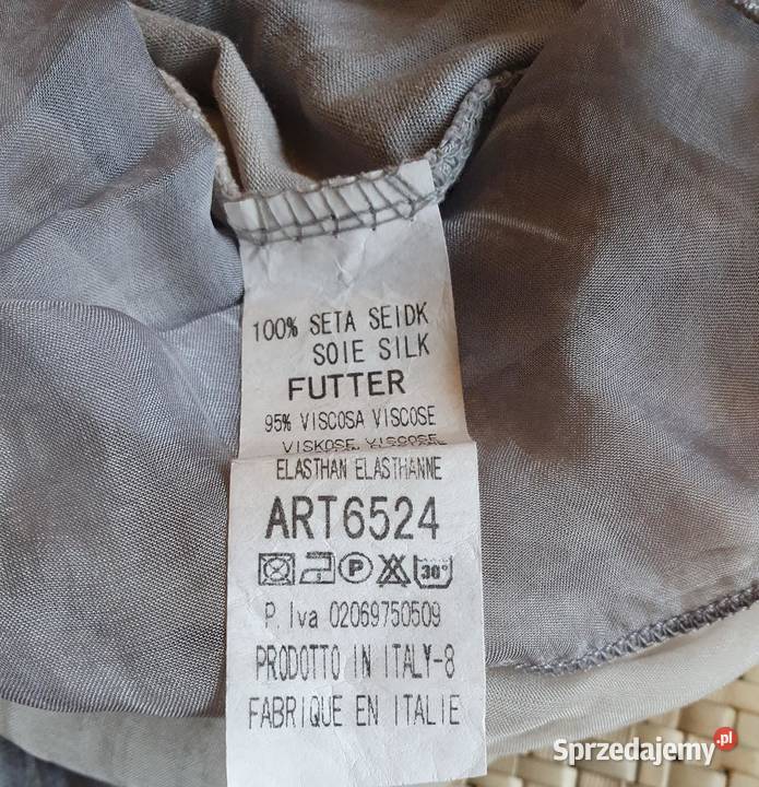 Wizytowa sukienka nowa z jedwabiu XL Made in Inny materiał lubelskie Lublin