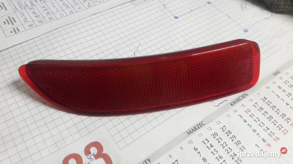 Odblask zderzaka tył prawy dacia dokker Logan Motoryzacja Zamość