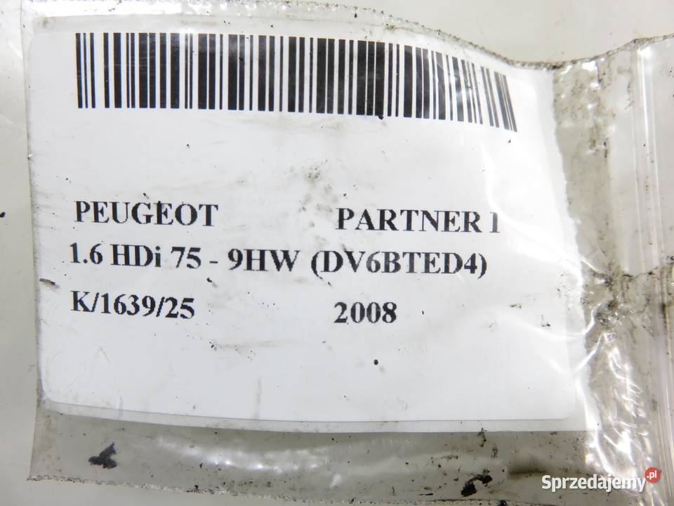 WTRYSKIWACZ PEUGEOT PARTNER I 16 HDi 0445110239