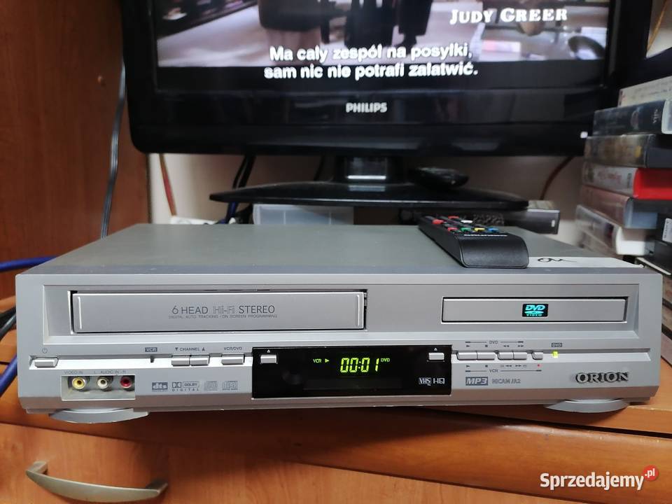 Magnetowid VHS Orion DVDVR2961X HIFI stereo Magnetowidy Częstochowa sprzedam