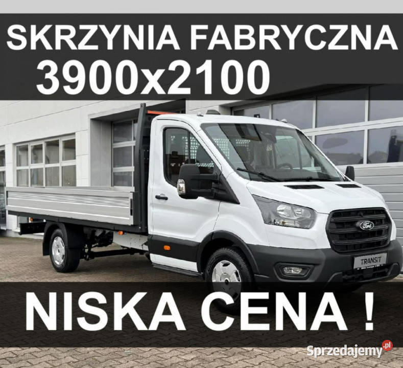Ford Transit Skrzynia fabryczna 3900x2100 Super tempomat