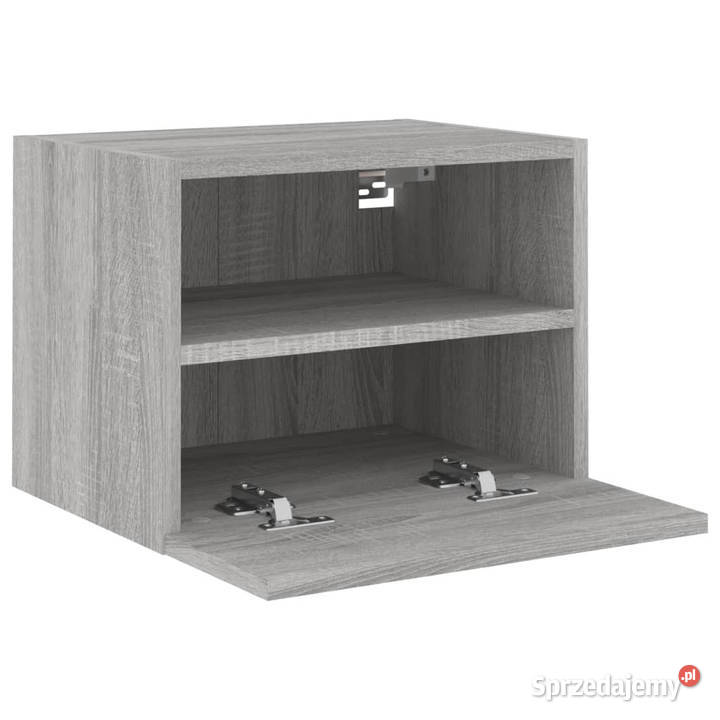 Ścienne szafki TV 2 szary dąb sonoma 40x30x30 Warszawa