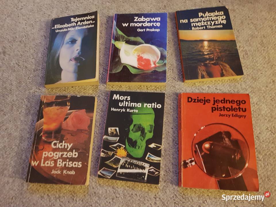 Kryminały z 2 połowy XX wieku 66 sztuk zestaw Pozostałe Poznań