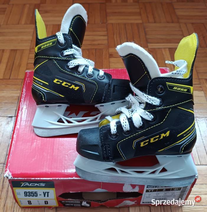 CCM Łyżwy hokejowe dziecięce 26 stan idealny Łyżwiarstwo i hokej Toruń sprzedam