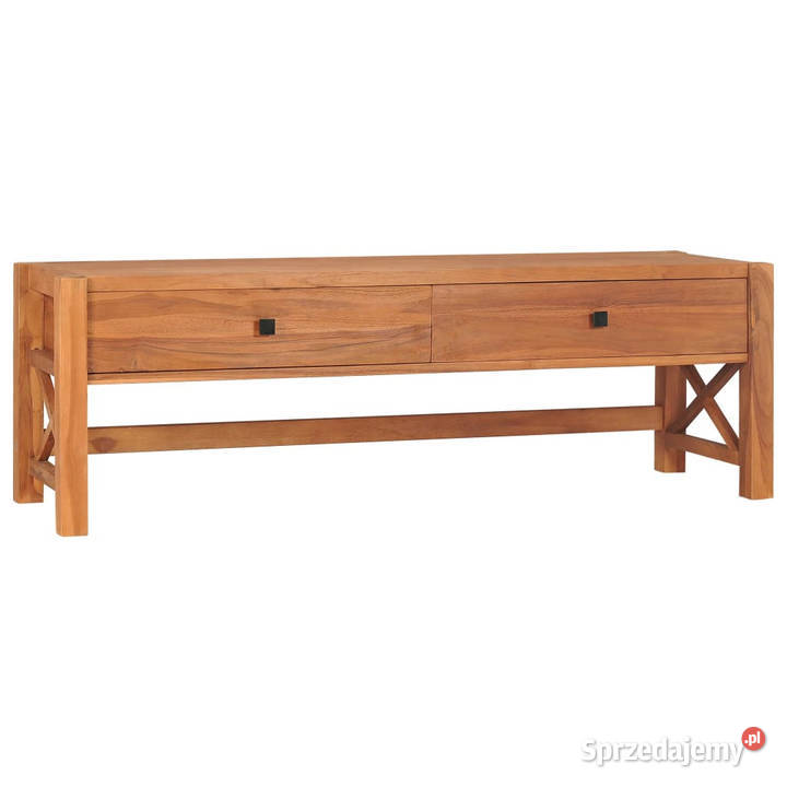 Szafka pod telewizor 140x40x45 drewno tekowe Warszawa