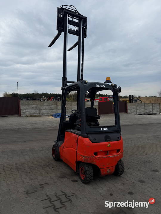 wózek widłowy elektryczny LINDE E20PH przesuw Działoszyn