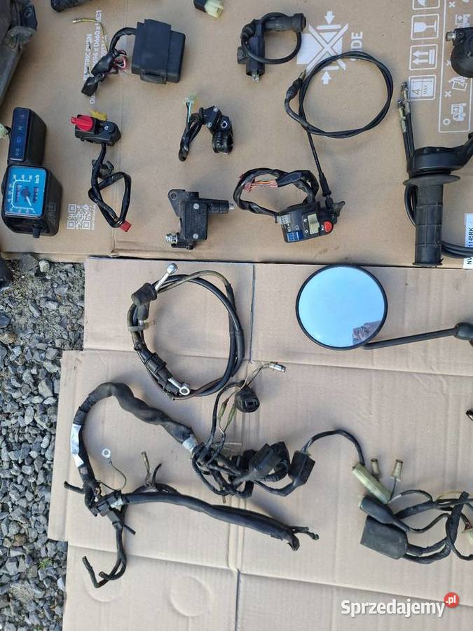 Kawasaki klr 650 części moduł kanapa błotnik Chobrzany