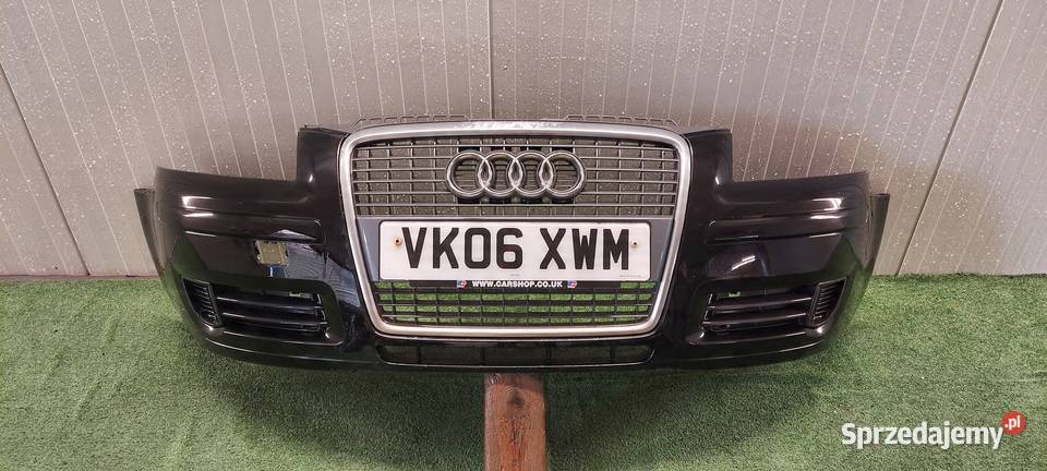 ZDERZAK PRZÓD KOMPLETNY AUDI A3 8P LIFT 0508 LAK osobowe Międzychód