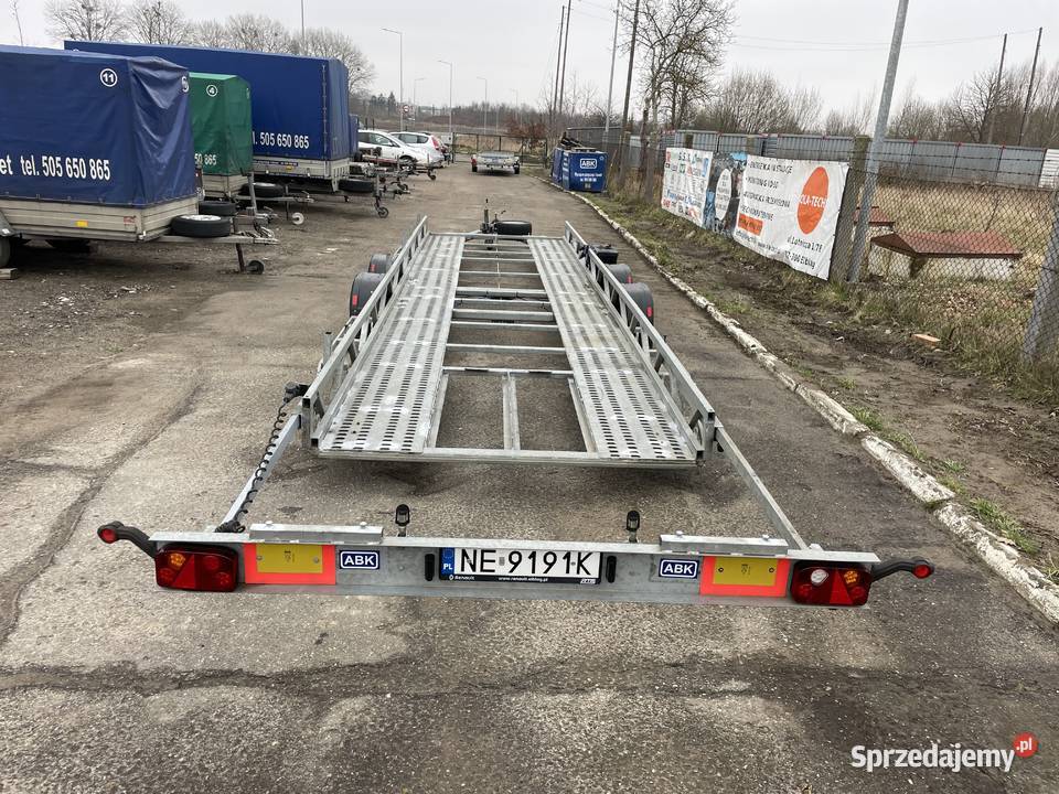 Przyczepa platforma dłużyca warmińsko-mazurskie Elbląg