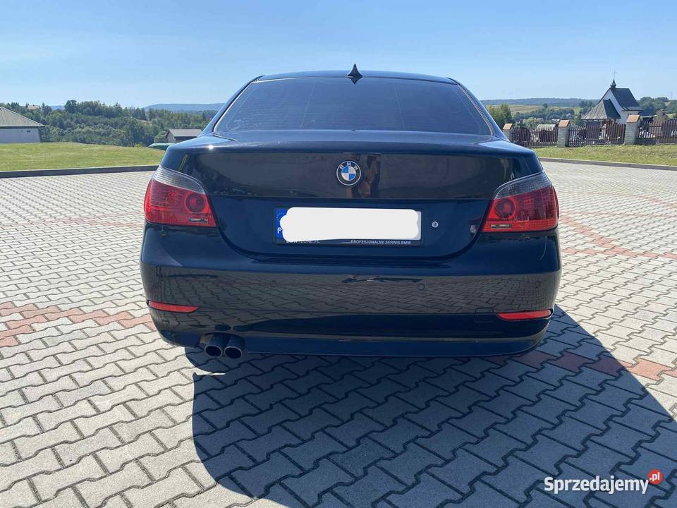 BMW E60 25l z gazem 100 bezwypadkowe oryginalny poduszka powietrzna Seria 5 Brzesko sprzedam