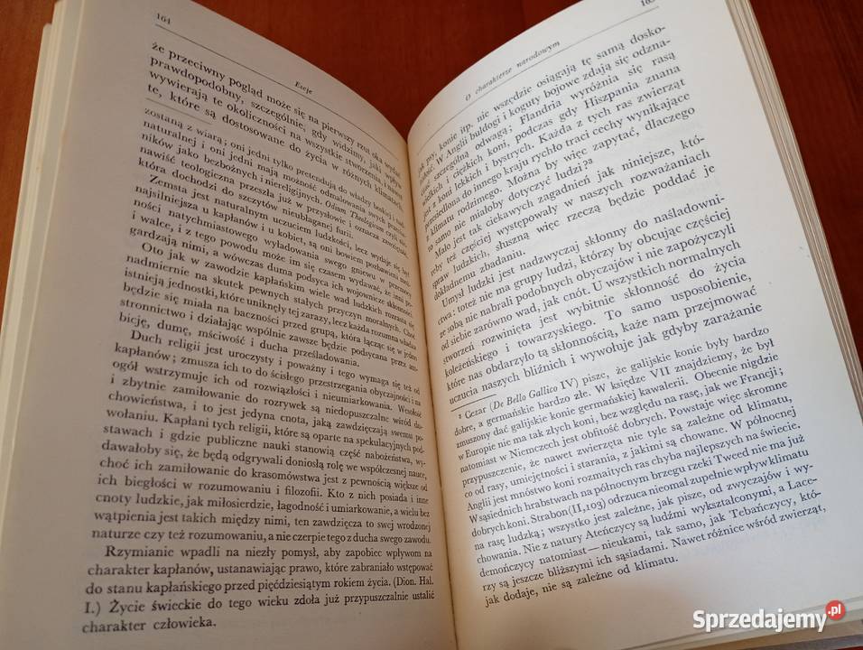 Eseje z dziedziny moralności i literatury Dawid sprzedam