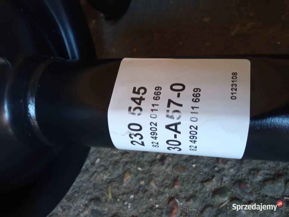 Amortyzatory sachs fiat seicento