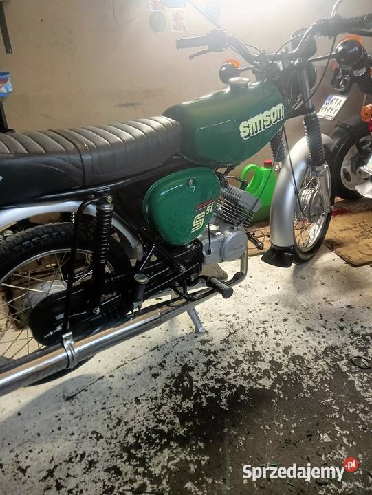 Motorower Simson S51 renowacji motorower