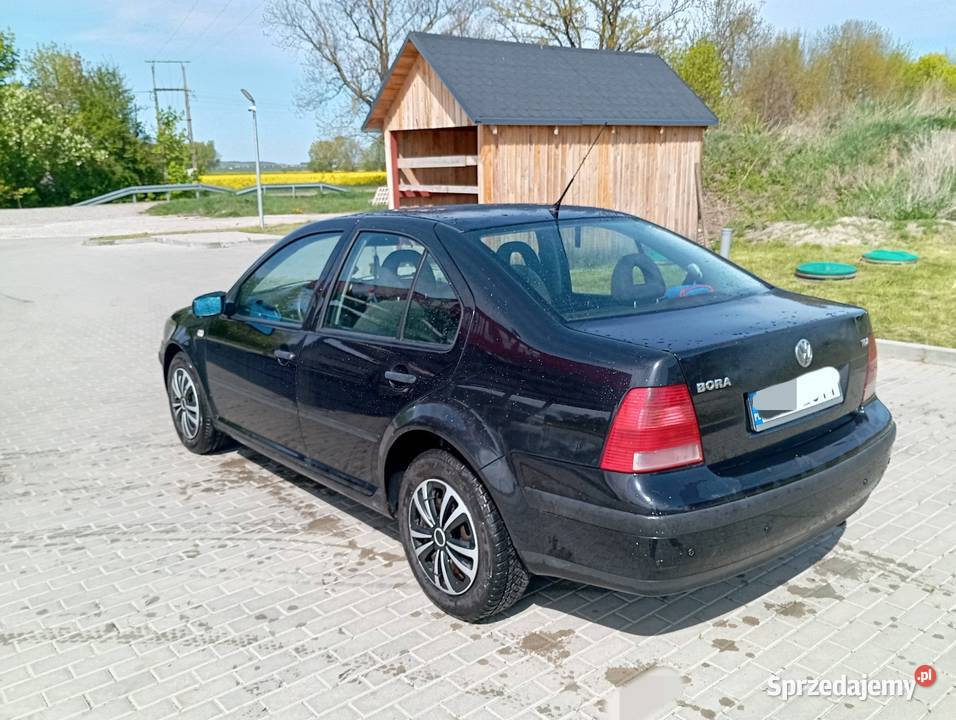 VW bora 19tdi 110 2001r czarny pomorskie Tczew