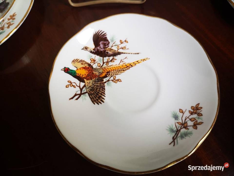 Talerzyk deserowy Fine Bone China Made England Gdańsk sprzedam