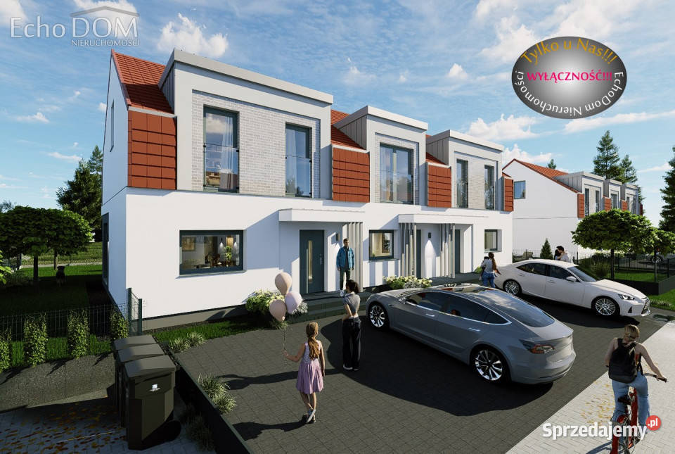 sprzedaży domu bliźniaka 8727m2 Kraków 87.27m2 sprzedam