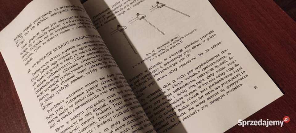Kgz1 kopaczka Pionier instrukcja i katalog Stalowa Wola