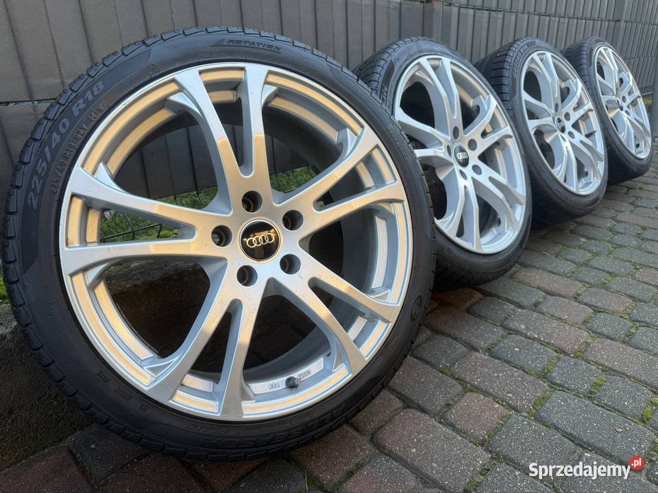 Zima 18 Audi A4 A5 felgi koła komplet 5x112 ET35 Lubasz
