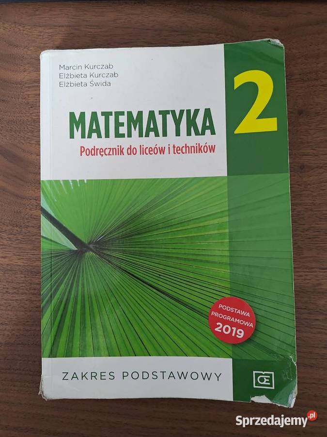 Podręcznik Matematyka 2 Poziom Podstawowy matematyka Sławków