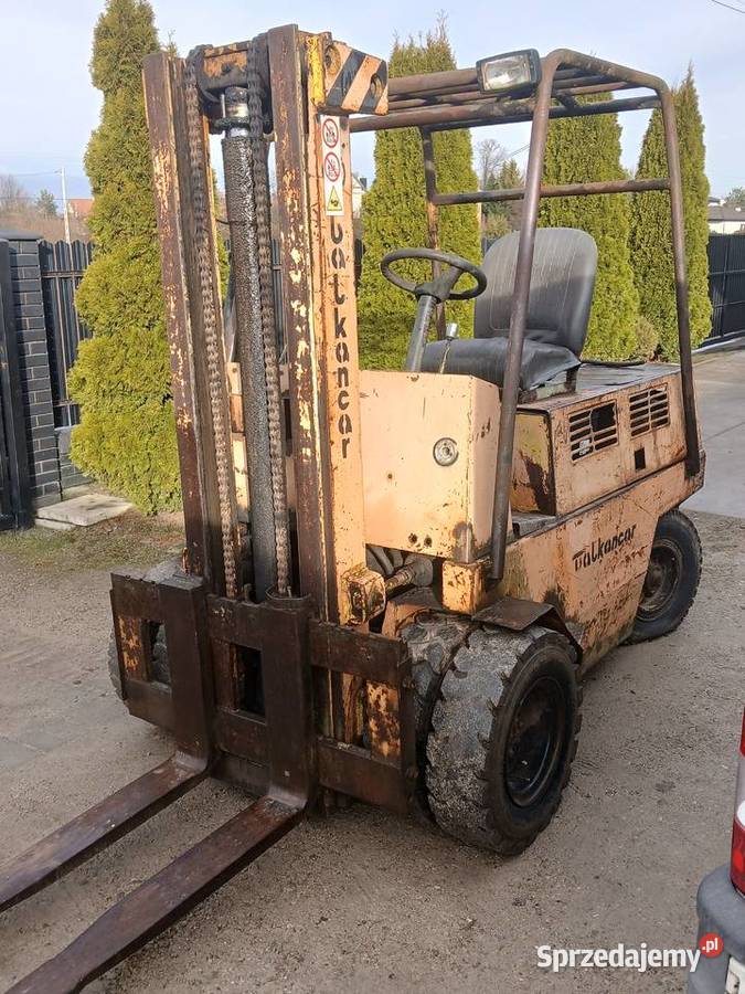 wózek widłowy balkancar na bliźniaku Motoryzacja