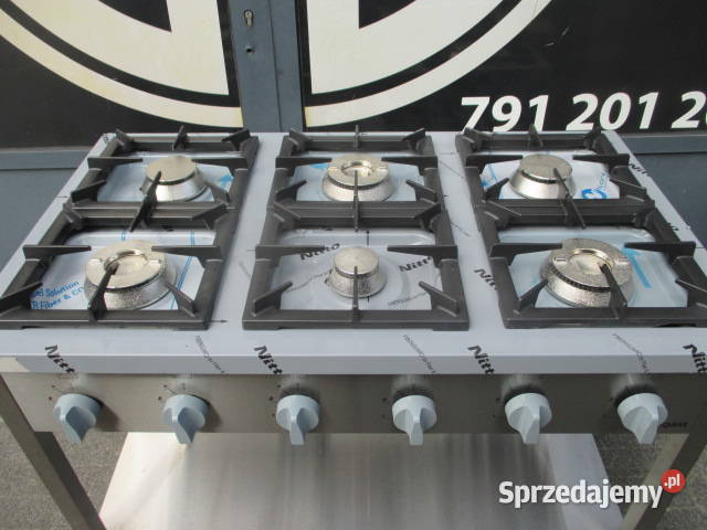 Kuchnia gazowa 6palnikowa STALGAST